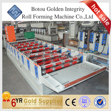 Corrugated and trapezoidal roofing sheet roll forming machine, Steel sheet making machine